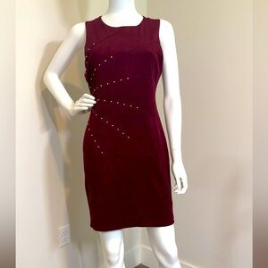 MINI DRESS, Size 6, JESSICA SIMPSON, Velour, Christmas Dress, New Year Dress